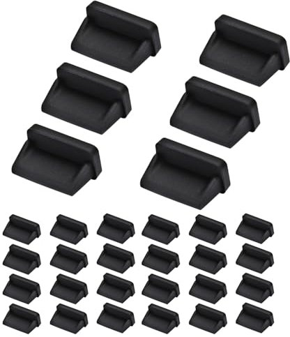 20 Pcs USB A Type Anti Dust Cover Plugs, USB Female Port Cover Caps, Silicone USB Port Plugs Dust Cover for USB A Female Interface