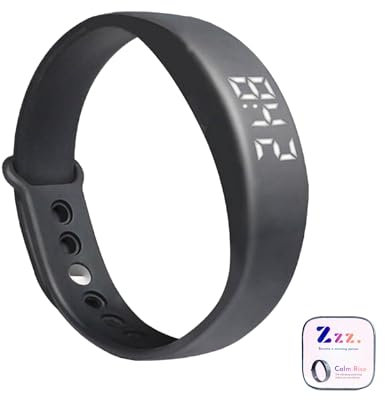 Zzz. CalmRise Vibrating Alarm Clock to Wake Up Silently and Let Your Partner Sleep