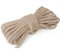 Meidansini Juteseil, Natürliches Hanfseil, DIY Verdrehtes Manilaseil für Handwerk, Gartenarbeit, Klettern, Hängematte, Nautisch, Tauziehen, Geländer, Innen- und Außendekoration (10mm x 30M)