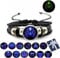 Eunmsi Zodiac Signs Spirit Bracelet,Manifestation Bracelet,Multilayer Adjustable Twelve Constellation Zodiac Leather Bracelets,Spirilet Bracelet Zodiac Manifestation (Virgo)