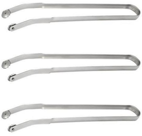 3 pièce Pince Grillup Pour Grille Viande, Pince Barbecue Inox À Roulettes, Pince A Barbecue A Roulette, Pince Saucisse Barbecue Roulette, Pince a Saucisse à Roulettes, Pince À Barbecue À Roulette