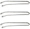 3 pièce Pince Grillup Pour Grille Viande, Pince Barbecue Inox À Roulettes, Pince A Barbecue A Roulette, Pince Saucisse Barbecue Roulette, Pince a Saucisse à Roulettes, Pince À Barbecue À Roulette