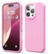 elago Cover Compatibile con iPhone 16 Pro - Custodia in Silicone Liquido Premium, Protettiva Completa, Antiurto, Sottile, Fodera in Microfibra Antigraffio (Rosa Caldo)