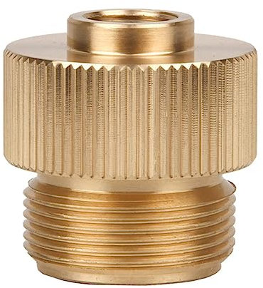 KITANDOVE Gas Tank Adapter Mr Buddy Heater Small Tank Valve Gas Bottle Adapter Small Camping Stove Adapter Gas Canister Stove Adapter Gas Adapter Tanks Adapter 58 Copper
