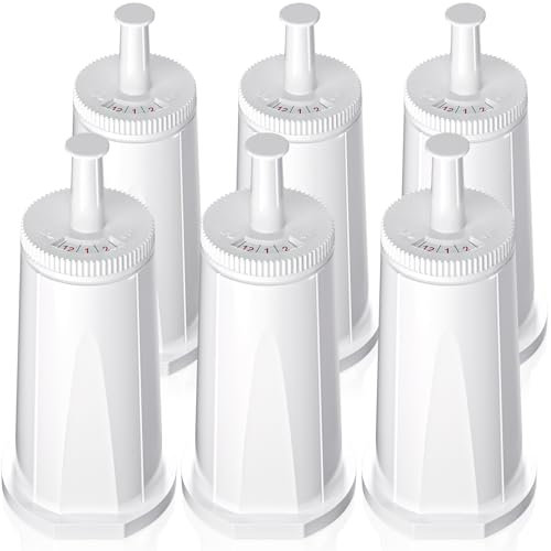 Replacement Water Filter, with Barista Touch Espresso Machine BES880, Barista Pro BES878, Oracle Touch BES990, Oracle BES980, Dual Boiler BES920 Bambino ClaroSwiss Sage (Pack of 6)