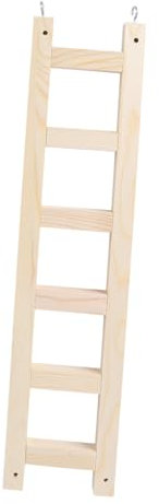 Supvox Pädagogisches Vogelspielzeug Papageienleiter Schaukel Kletterleiter Vogelzubehör Spielzeug Aus Holz Und Metall Für Den Einsatz