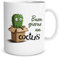 Lol t-shirt Tazza Divertente “Buongiorno un Cactus” – Tazza Simpatica con Scritta per Colazione, Caffè e Tisane – Idea Regalo Uomo, Donna, Amica e Collega – Tazze Personalizzate e Originali