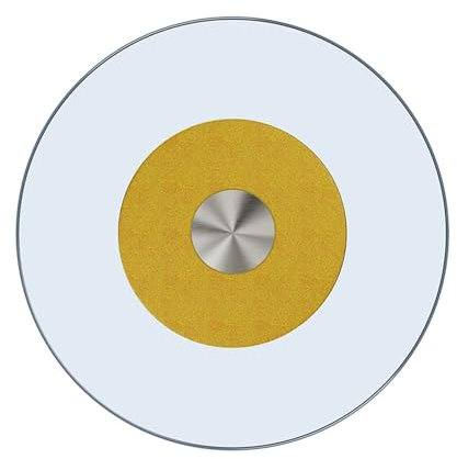 FENGZEQUAN Drehbare Drehteller Tischplatte Servierplatte Große Gehärtetes Glas Drehplatte, Mit Silent Base, Lazy Susan Drehscheibe for Küche Esstisch,Tisch-Organizer(C,80cm/32in)