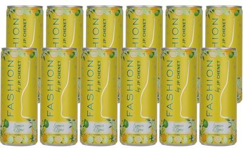 JP Chenet Fashion lata sabores, cóctel de vino listo para tomar 12x250 ml (Lima y limón)