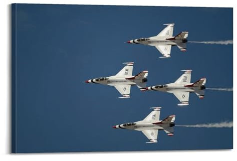 Poster F16 Kampfflugzeug, F16, Kampffalke, Jet-Kampfflugzeug, dekoratives Gemälde, Leinwand, Wandposter und Kunstdruck, moderne Familienschlafzimmer-Dekoration, Poster, 60 x 90 cm