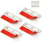 4PCS Magnets for Cupboard Doors, Cupboard Door Magnets, Cabinet Doors Self Adhesive Ultra Thin Magnetic Catch for Furniture Closet Drawer Door