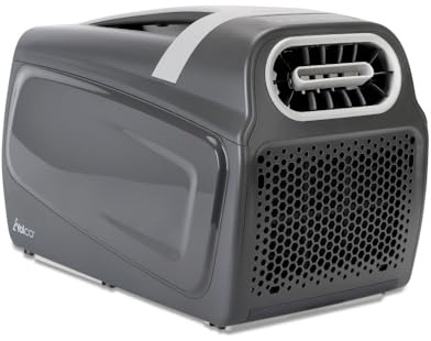 Yolco Mobile Klimaanlage 1500 W, 4-12 m², mit 2 Schläuchen | Mobiles Klimagerät, Monoblock Klimaanlage, 17-30 °C, 46/42 dB(A), 180/140 m³/h, Bluetooth 5.0, R290