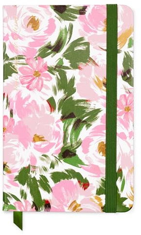 kate spade new york One Line A Day Tagebuch für 3 Jahre, 21,6 x 13,3 cm, flexibler Kunstledereinband, Lesezeichen und elastischer Verschluss (versteckter Garten)