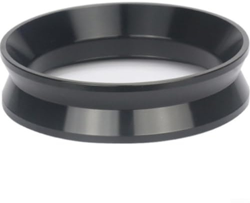 Spresso Kaffeedosierring für Espresso-Siebträger, lebensmittelechter Aluminium-Trichter, um Verschütten zu verhindern, schmutzfreier Bodenspender für Zuhause für Barista, 51 mm, 53 mm, 58 mm (51 mm