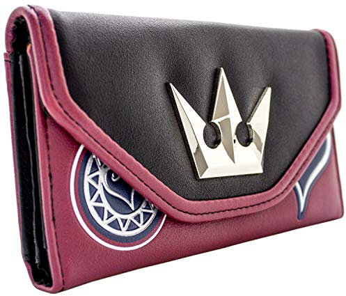 Kingdom Hearts Corona d'argento Rosso Portafoglio