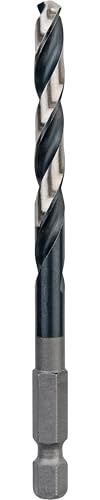 Bosch 1x PRO Metal HSS-G Impact Twist Drill Bit | for Non-ferrous metals, Steel, Ø 6,00 mm, Professional Accessory Impact Drill/Driver, Drill Drivers