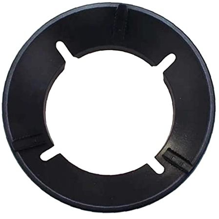 sevenjuly Wok Ring Gas Hob, Wok Support Stand Windproof Gather Fire 4 Slots Cooktop Range Pan Holder Stand for Home Kitchen Black,Home Aceesrrories, Style 3