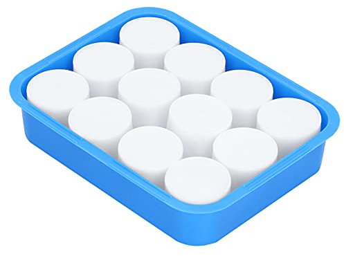 Yunxwd 12 recipientes de pintura para pintura al óleo, pintura acrílica, acuarela, pigmentos, recipiente con caja de almacenamiento para pelar pigmentos, acuarela acrílica