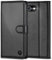 Handyhülle für iPhone SE 2022/2020 Hülle iPhone 7 / iPhone 8 Hülle Leder Klapphülle Brieftasche Kartenfach Ständer Magnet Handytasche Case Schutzhülle für iPhone SE 2022 5G/ SE 2020/8 / 7 - Schwarz