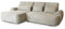 Robin Inspire Ecksofa Mit Schlaffunktion Bettkasten L Form Sofa Eckcouch Schlafcouch Freistehend Links Aldo Elfenbein 266 x 160 x 87 cm