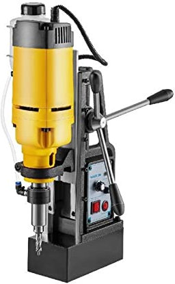 Magnetische Bohrmaschine, 750 W, 1680 W, stufenlose Geschwindigkeit, multifunktionale elektrische Tischbohrmaschine mit staubdichtem Kühlloch(750W)