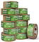 TAPEBEAR Umweltgerechtes Kraftpapier Klebeband 50m x 50mm, 12Rollen Biobasiertes Material Braun Paketband Abbaubar Papier Klebeband Verpackungsband zum Verschließen von Verpackungen
