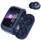 VEKJ Cuffie per Dormire, Cuffie Bluetooth 5.4 con Touch Screen, 48 Ore Auricolari Bluetooth di Qualità Sonora Immersiva con Modalità Sleep/5 modalità EQ, IPX7 Cuffiette con Chiamate Chiare, Blu