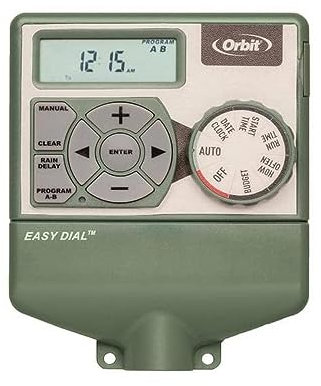 Orbit 57594 4 Station SPR Inkler Timer, 1, Green