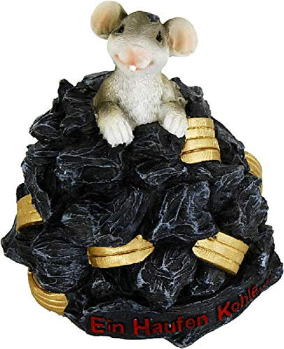 Spardose ein Haufen Kohle13x13x12