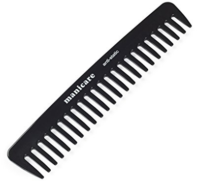 Manicare Detangling Comb, Eliminates Knots And Tangles, Styling And Grooming, Hairdressing, For Wet And Dry Hair, Reduces Pulling And Breakages, Gentle On The Hair, At Home Salon Professional Use | Styling, Grooming, Hairdressing, For Wet Or Dry Hair, Reduces Pulling, Breakages, Gentle On The Hair, Home Salon Professional
