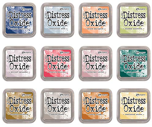 Ranger Tim Holtz Distress Oxide Ink Fall 2018 (Release 5) – 12 Stempelkissen Bundle