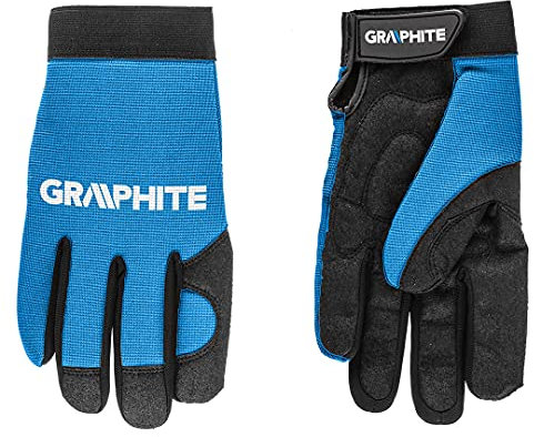 GRAPHITE Arbeitshandschuhe 10, Kunstleder + flexibles Gewebe