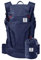 4Monster 28L Faltbarer Rucksack Wasserabweisend, Leichter Wanderrucksack Super Kompakt, Unisex Reiserucksack für Wandern Radfahren Camping Reisen Sport Klettern (Blau)