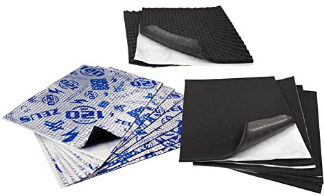 Hifonics ZDK1 | AluButyl 120dB & Schaum | Komplettset für Türdämmung