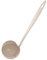Momolaa 2 en 1 Cuillère Écumoire et Louche,Ustensile de Cuisine (Beige)