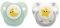 Kiokids Set Of 2 Glow In The Dark Pacifiers