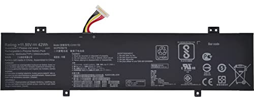 ASKC C31N1733 Laptop Battery for ASUS VivoBook Flip 14 TP412UA TP412FA Series TP412UA-DB21T EC059T IH31T XB51T TP412FA-DS51T EC020T EC035T EC010T EC385T 11.55V 42Wh