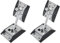Supporto per Porta in Acciaio Inox, per Camper, Roulotte, Bagagli, Accessori Roulotte Fermaporta per Furgone Gancio Ferma Porte Portellone Lucchetto Porta Aletta Rimorchio