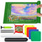 RISVOWO Puzzlematte, Puzzle Roll Storage Mat für Bis 500 1000 1500 Puzzle, Tragbare Puzzle Rollenmatte mit Puzzle-Sortierschale, Puzzleunterlage für Puzzle Auf 66 * 116 cm Aufbewahrung(Grün)