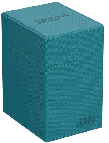 Ultimate Guard Flip`n`Tray 133+ XenoSkin Monocolor, Farbe:Petrolblau