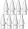 Replacement Tips for Apple Pencil 1st Generation/ 2nd Generation tips, iPad Pencil Nibs Accessories for Apple Pen 1/2 Gen(8 Pack)
