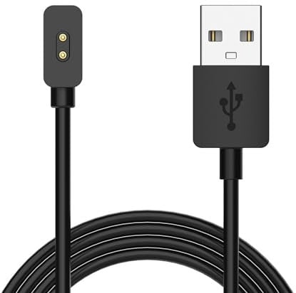 Disscool Replacement Charging Dock Cable Cord Compatible with Xiaomi Smart Band 8 Active/Band 8 Pro, USB Cable Charger Stand Smart Watch Accessories(1m/3.3ft)