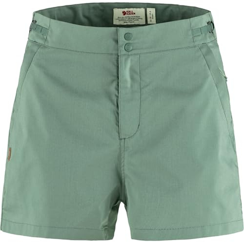 Fjällräven Damen Abisko Hike Shorts, Patina Green, 48