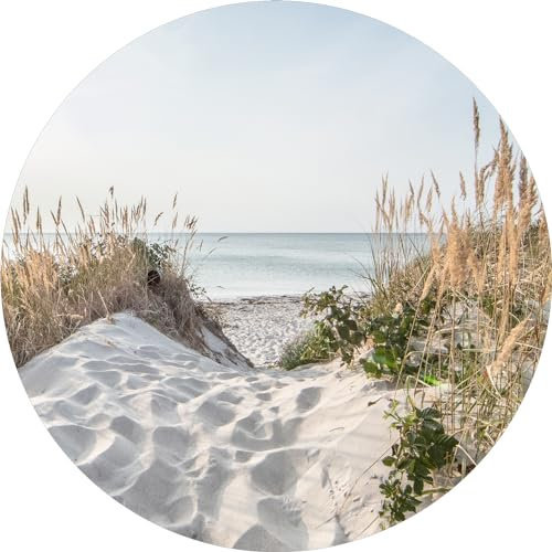 Pro-Art Glasbild Sunrise, rund 50 cm