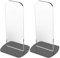 XNHIU 2pcs Boxing Glove Stand Acrylic Boxing Glove Display Stand Vertical Gloves Holder Baseball Glove Display Stand for Boxing Glove