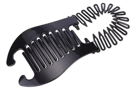 Pferdeschwanz-Halter, doppelseitiger ineinandergreifender Clip, praktischer Haarkamm für heiße Mädchen, Haarstyling, Pferdeschwanz-Halter für Mädchen, Haarkamm, Pferdeschwanz-Halter,