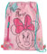 Undercover Minni Mouse Turnbeutel, Kinder, Jugendliche, mit Reißverschlusstasche, ca. 32 x 41 cm, für Schule, Reisen, Sport