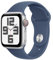 Apple Watch SE (2ª gen.) GPS + Cellular 40 mm Smartwatch con cassa in alluminio Argento e Cinturino Sport Denim - S/M. Tracker per il fitness e il sonno, app Battito, Rilevamento incidenti