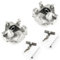 LST 2x Bremssattel Bremszange 36 mm hinten links rechts Kompatibel mit Mercedes C-Klasse W203 C208 C209