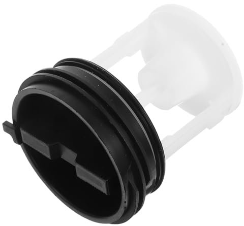 CANIGHT Zubehör Für Waschmaschinen Unterlegscheiben-flusenfänger Für Schläuche Schlauchfilter Für Waschmaschine Filter Der Waschmaschinen-ablaufpumpe Abflussrohr Des Waschsiebs Black Abs